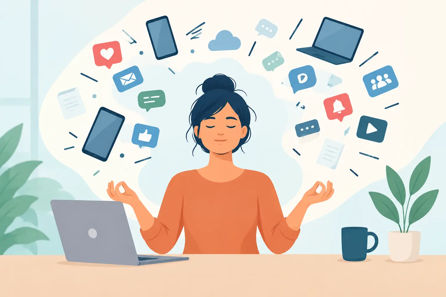 Digital Wellbeing Guide for Adults Who Feel Overloaded