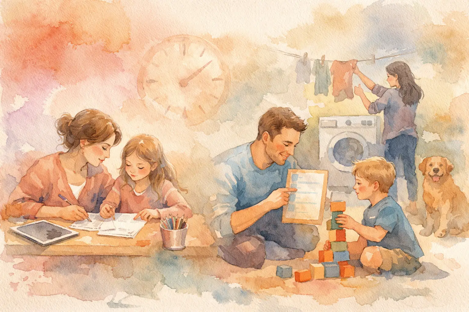 Come verificare attività quotidiane in famiglia