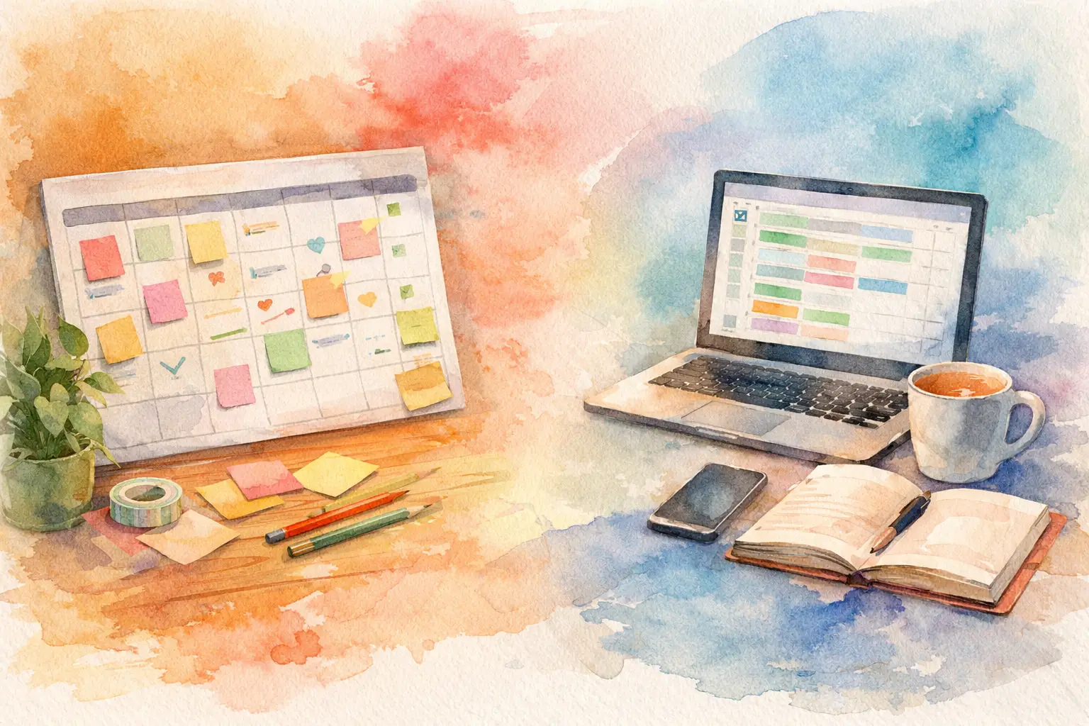Planner familiare vs fogli condivisi: cosa scegliere