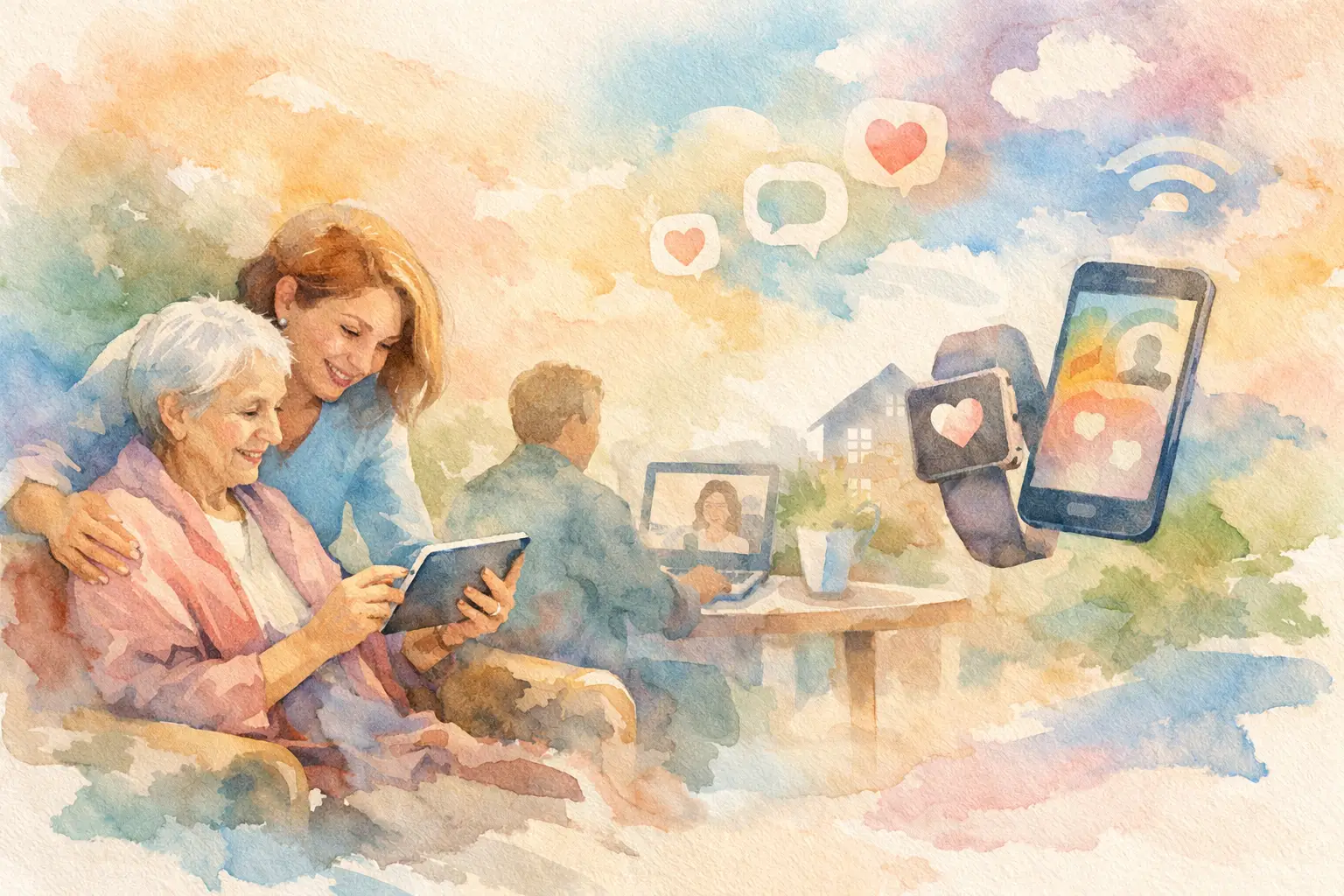 Il caregiver familiare digitale nella vita quotidiana