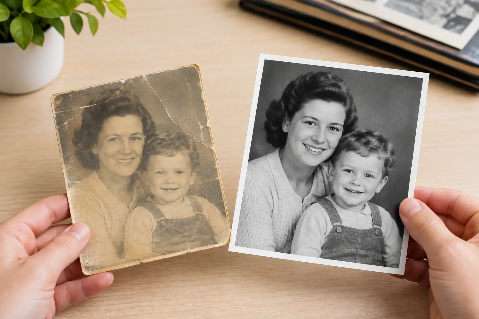How to Restore Faded Old Photos Without Damage