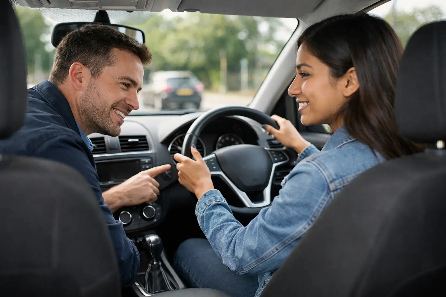 What Happens During a First Driving Lesson?