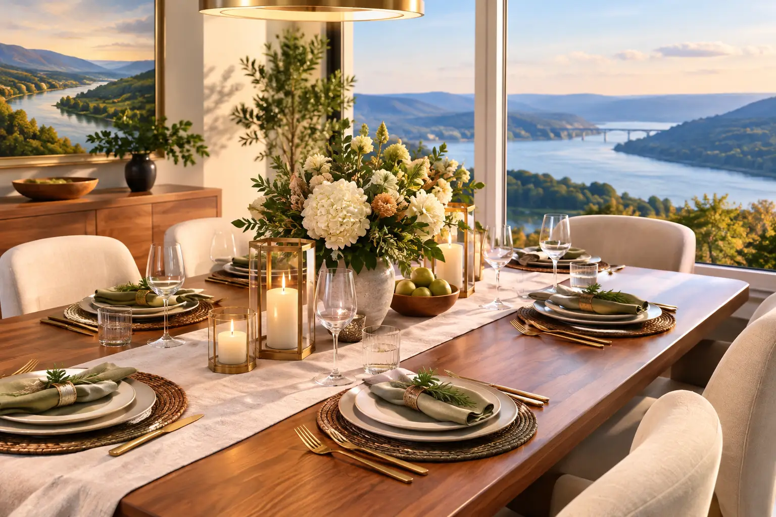Hudson Valley Home Table Setup That Plays True