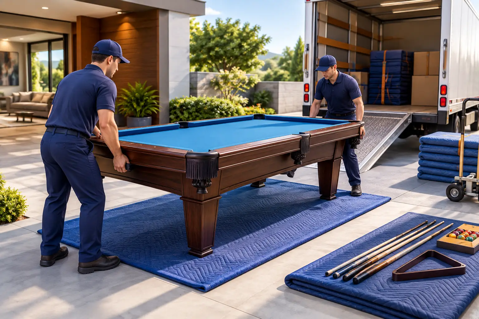 Billiard Transport Guide for Moving a Pool Table
