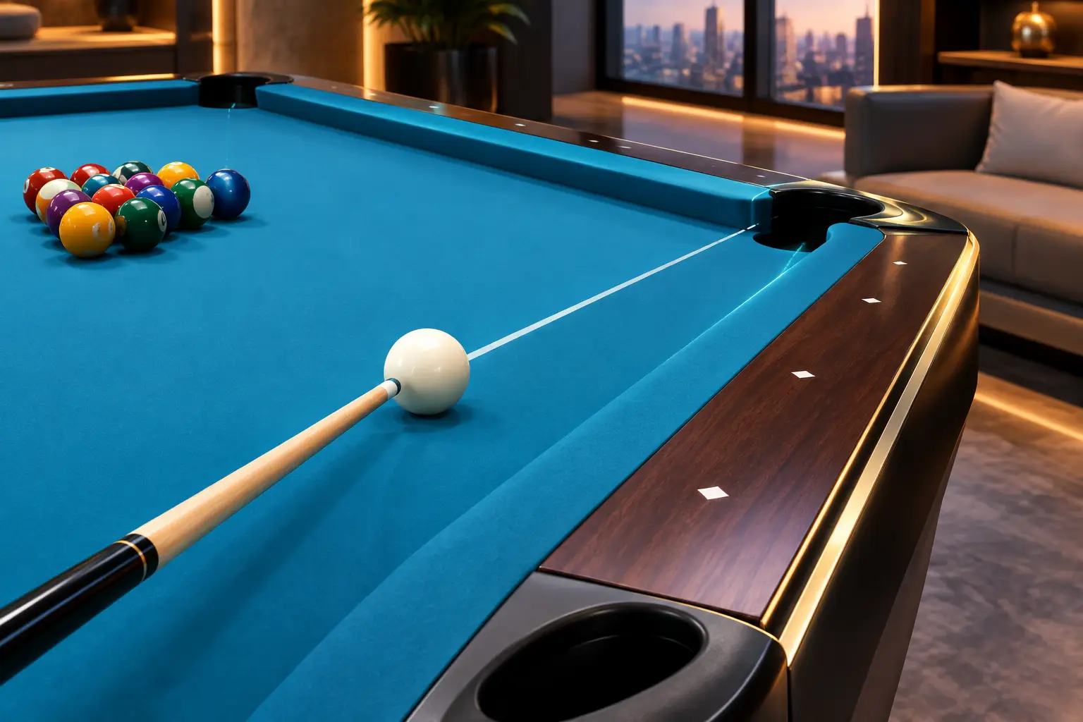 Billiard Rail Alignment for True, Consistent Play