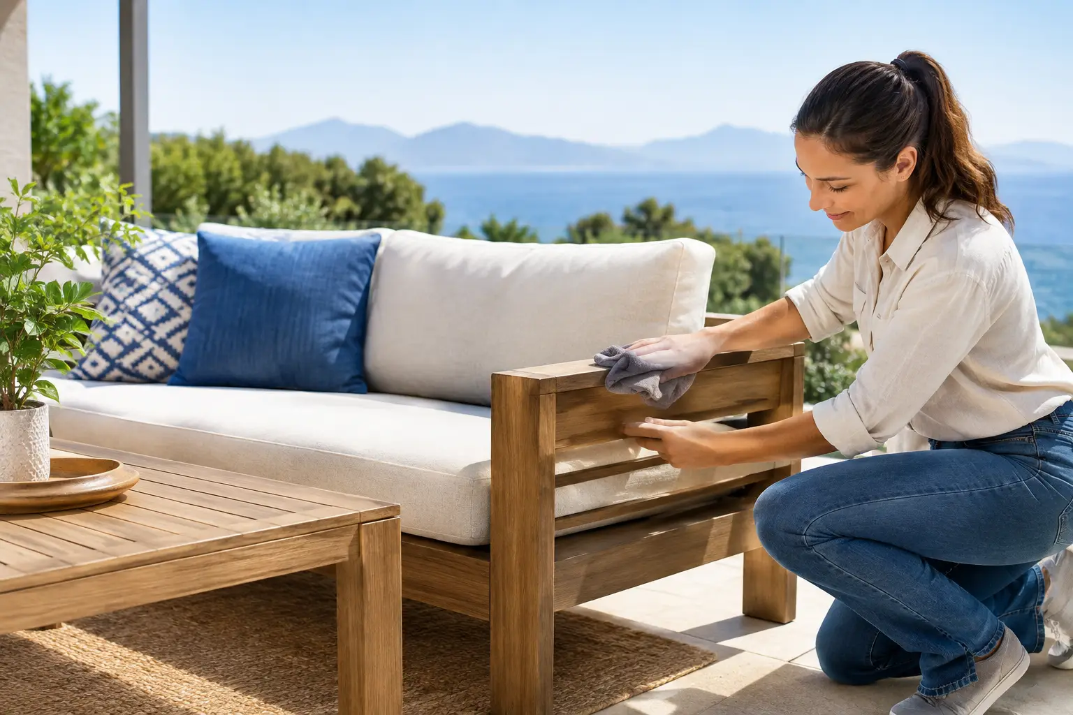Cómo cuidar muebles de terraza y hacerlos durar