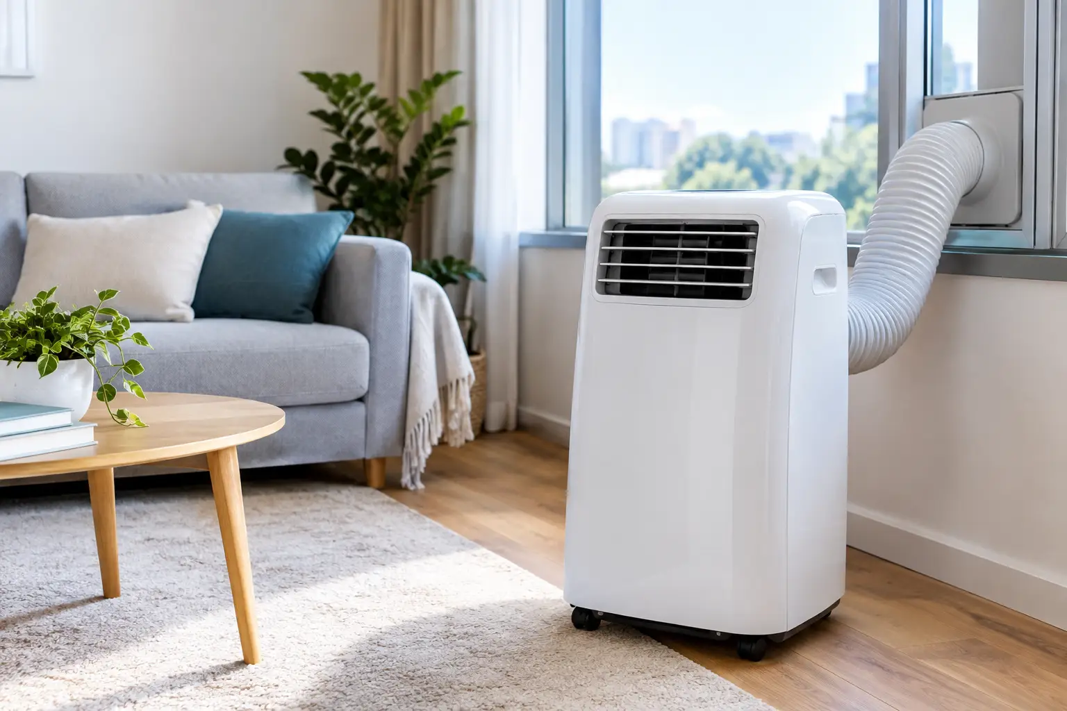 Aire acondicionado portátil: cómo elegir según m²