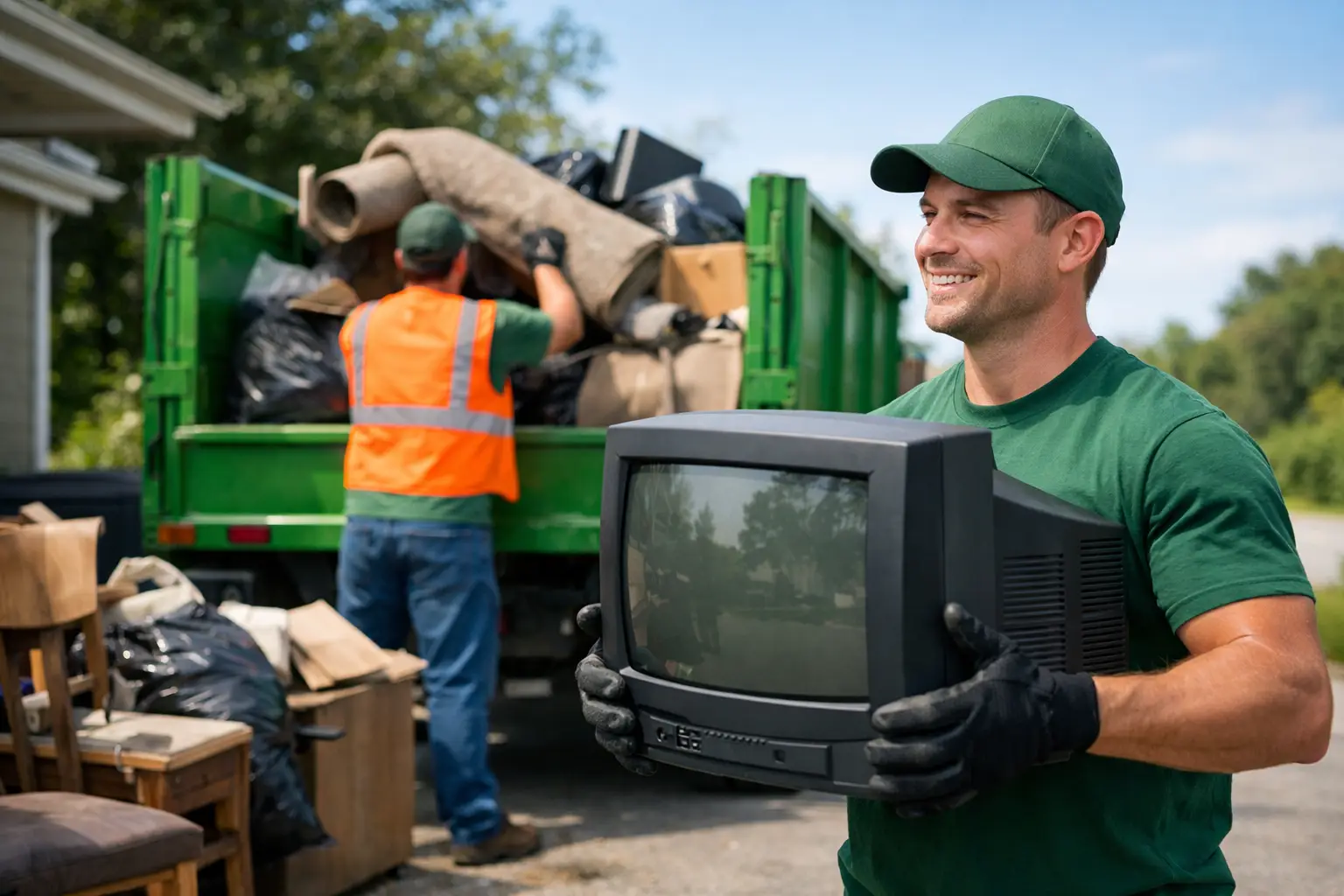 Same Day Junk Removal Bowling Green, No Runaround
