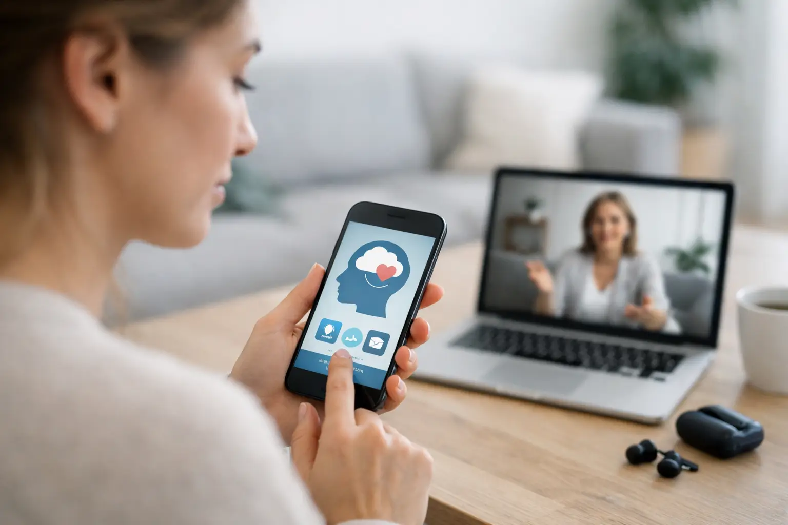 Stöd vid psykisk ohälsa online - hitta digitalt