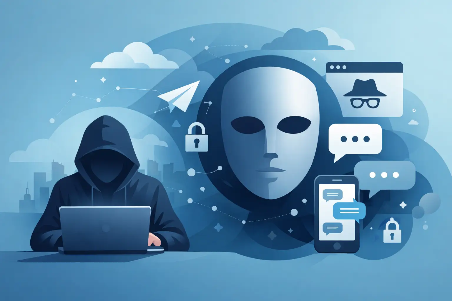 Börja prata anonymt online - så kommer du igång