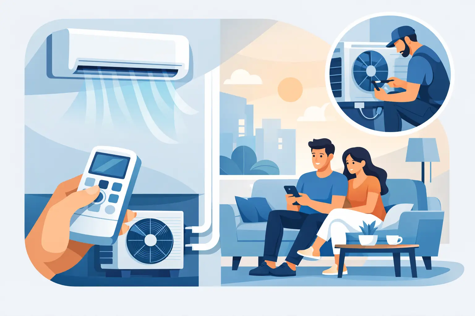 Split-Klimaanlage Test für die eigene Wohnung