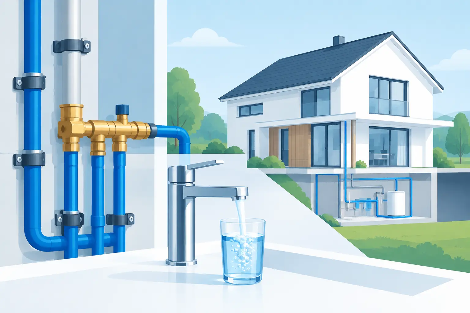 Leitfaden Trinkwasserinstallation im Neubau