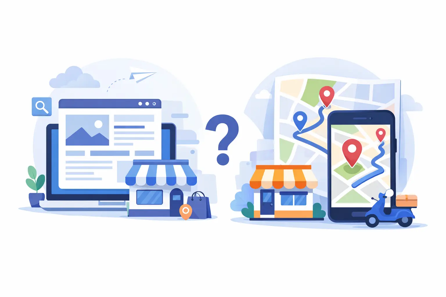 Sito web o solo Google Maps: cosa conviene?