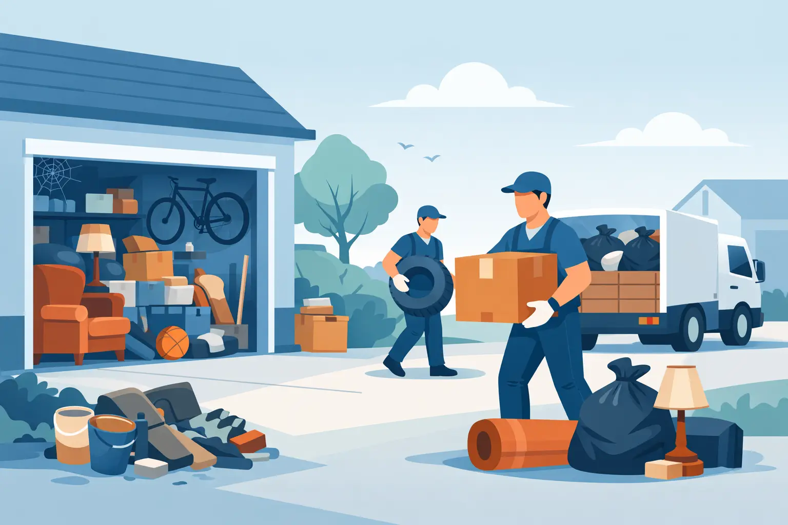 When to Book a Garage Cleanout Service