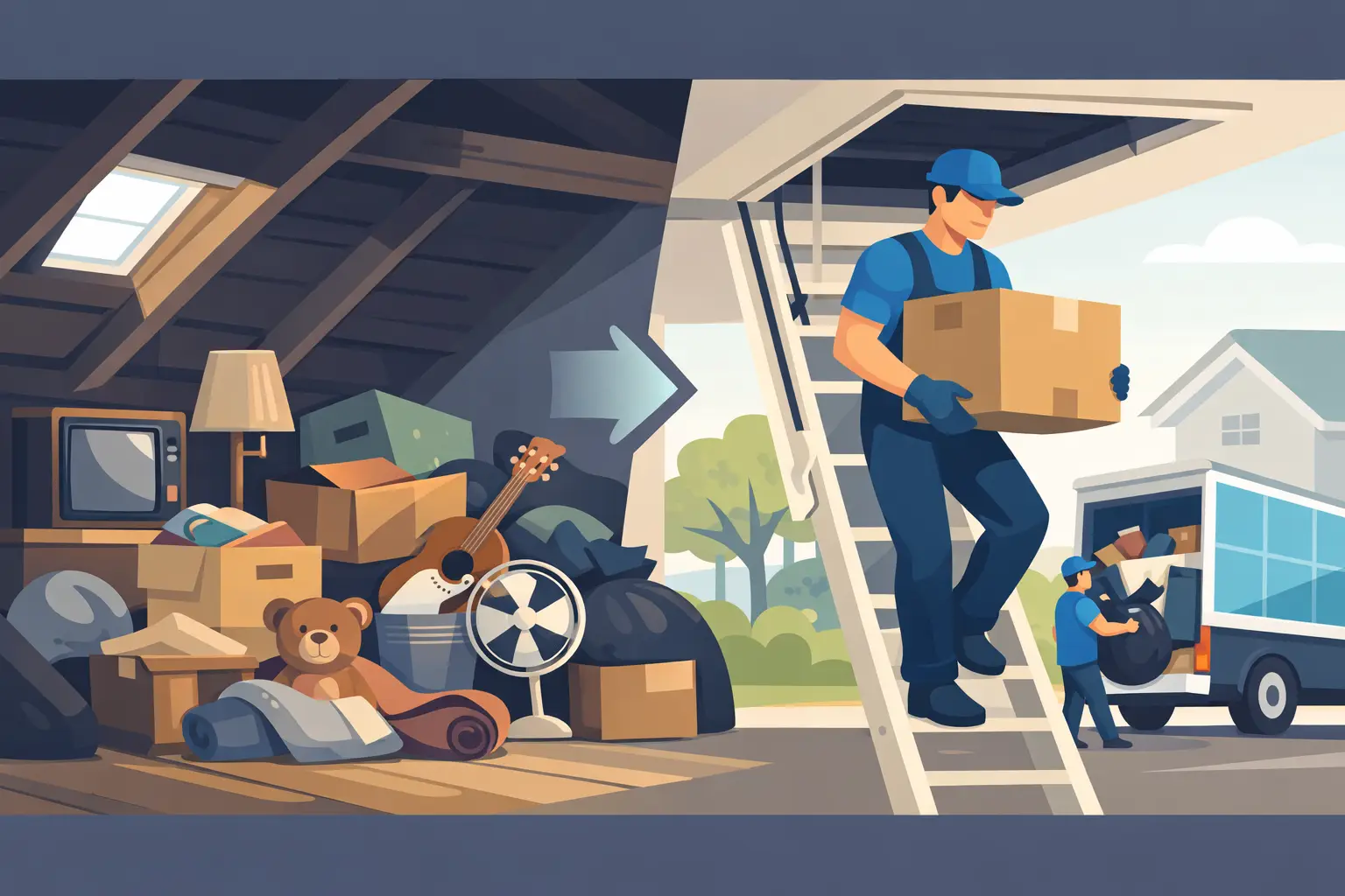 Attic Junk Removal Service: When to Call