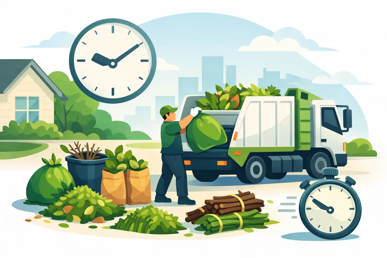 Yard Waste Pickup Service That Saves Time