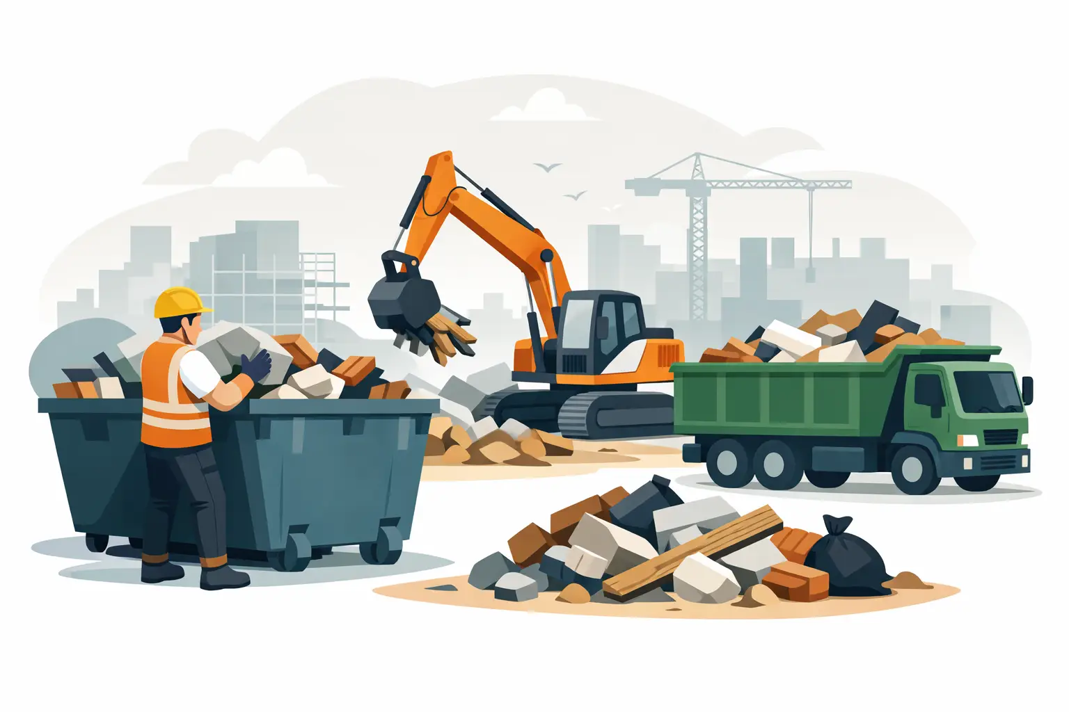Construction Debris Removal Done Right