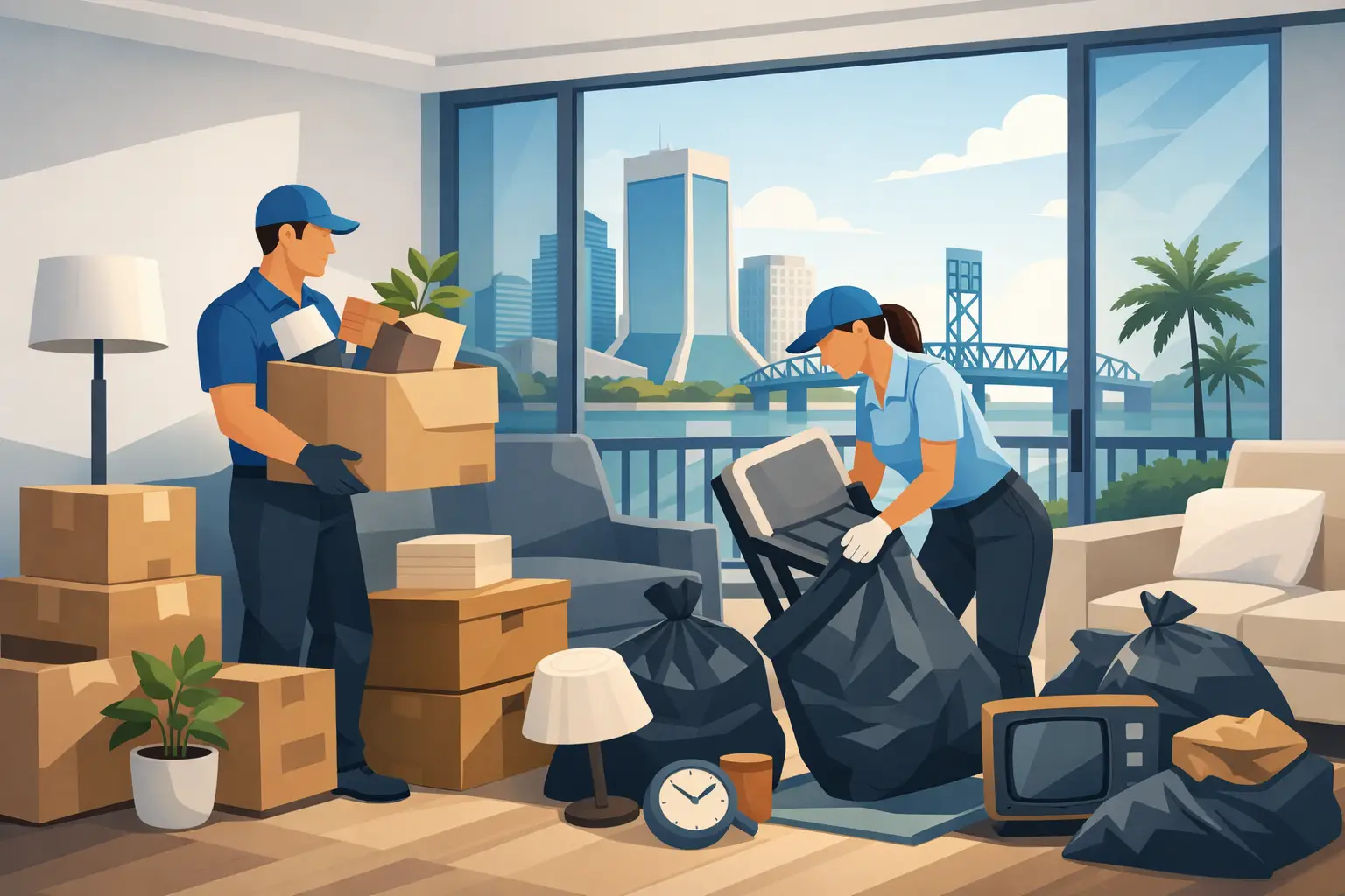 Apartment Cleanout Jacksonville: What to Expect