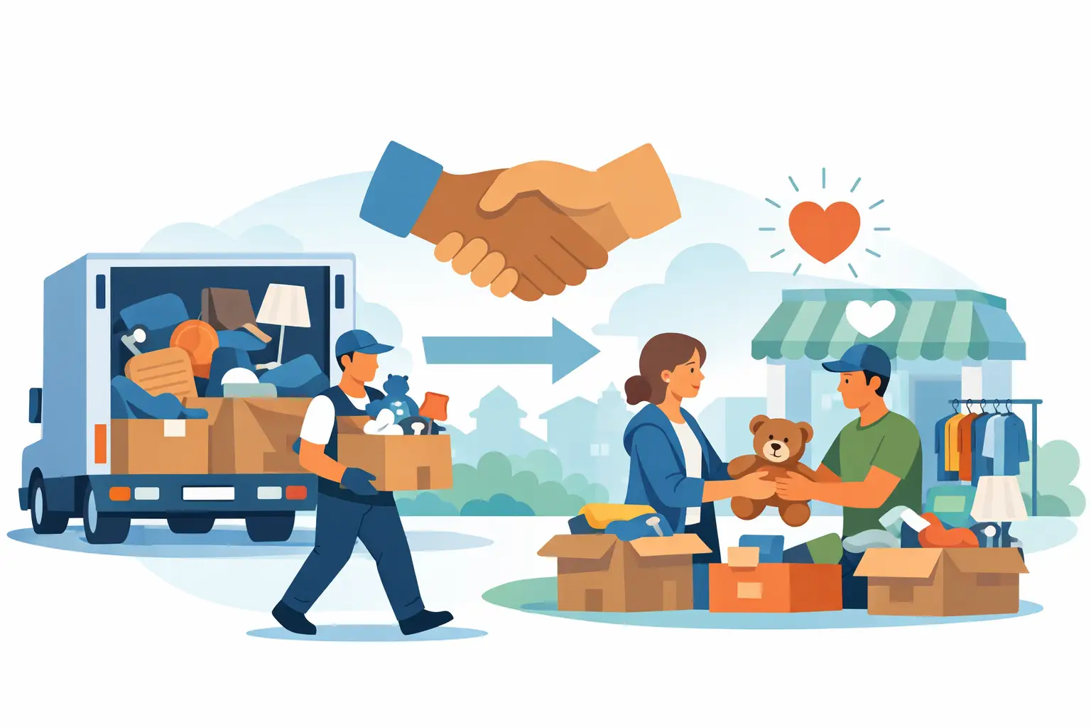 Do Junk Removal Companies Donate Items Locally?