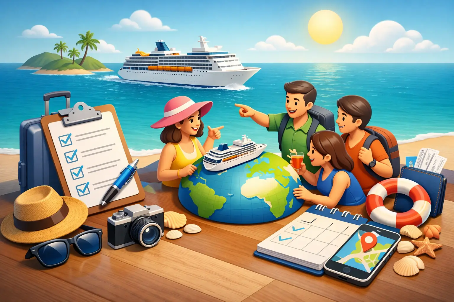 Group Cruise Planning Checklist for Easy Getaways