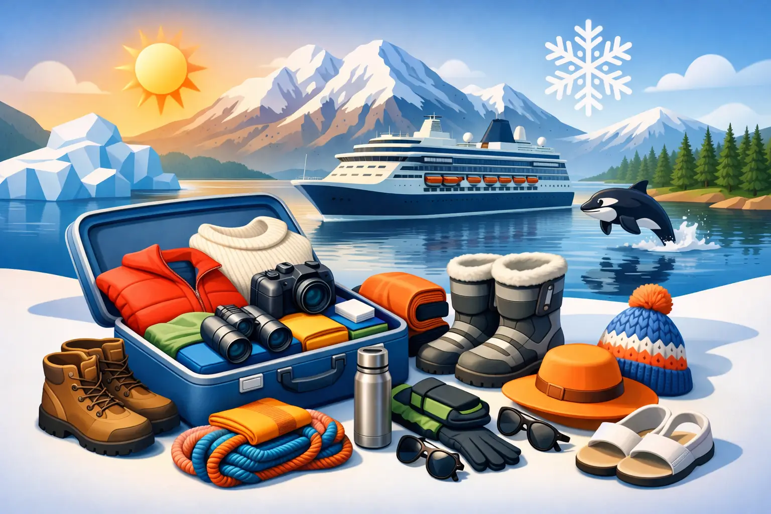 Alaska Cruise Packing List for Every Season