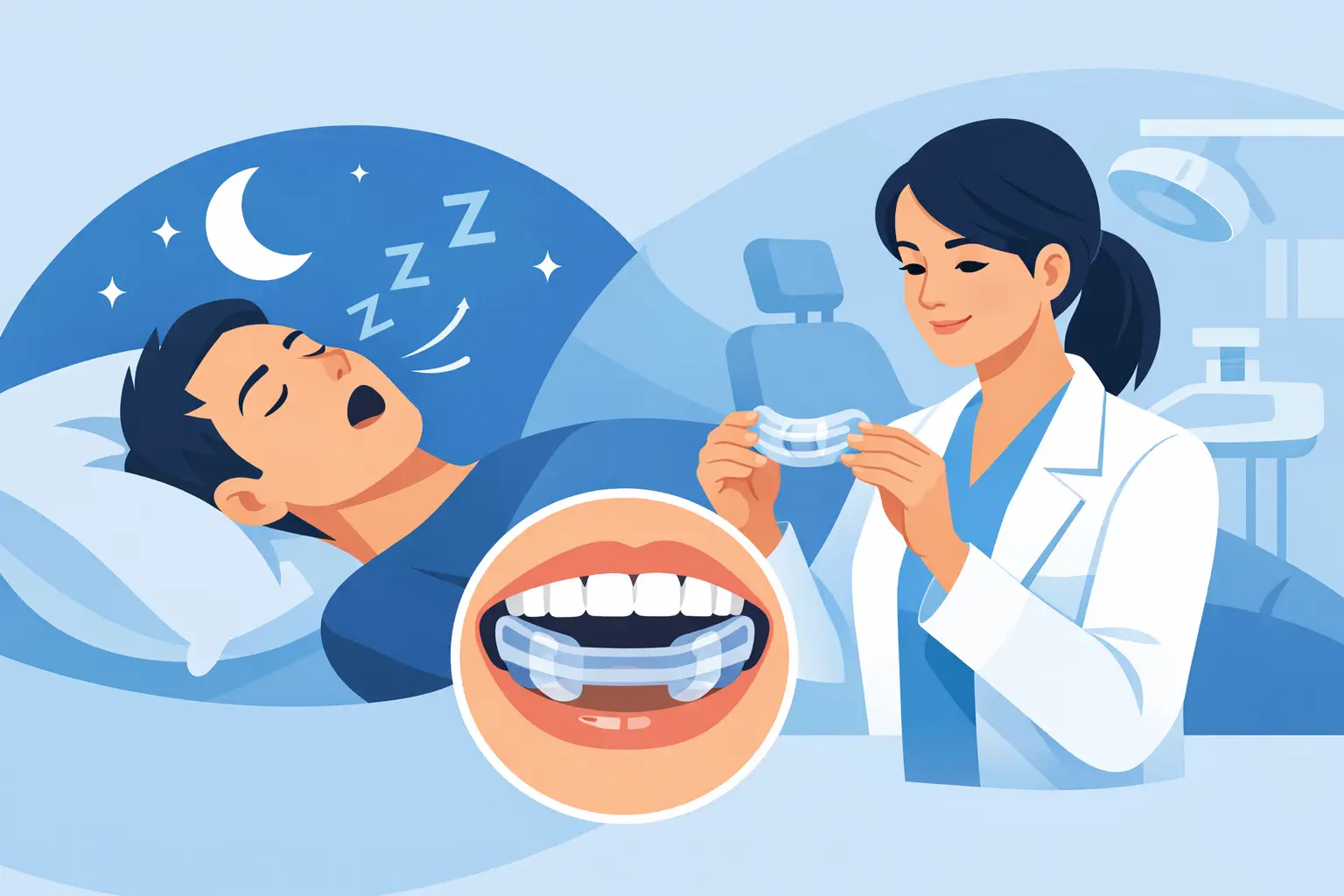 Como reduzir ronco com dentista