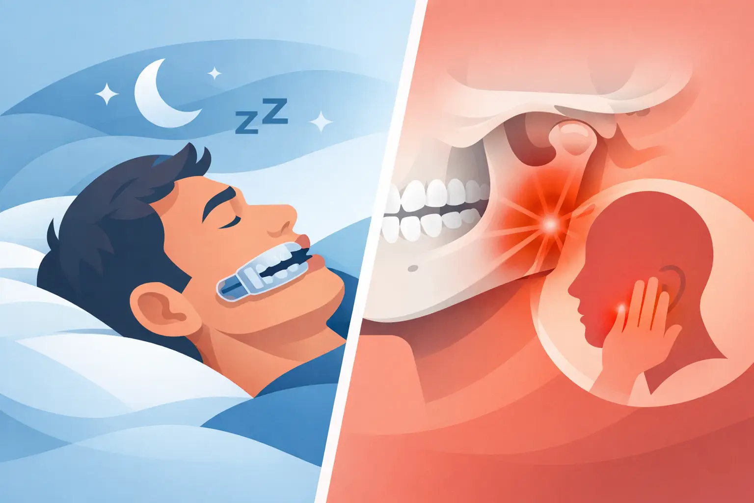 Aparelho intraoral para ronco dói na mandíbula?