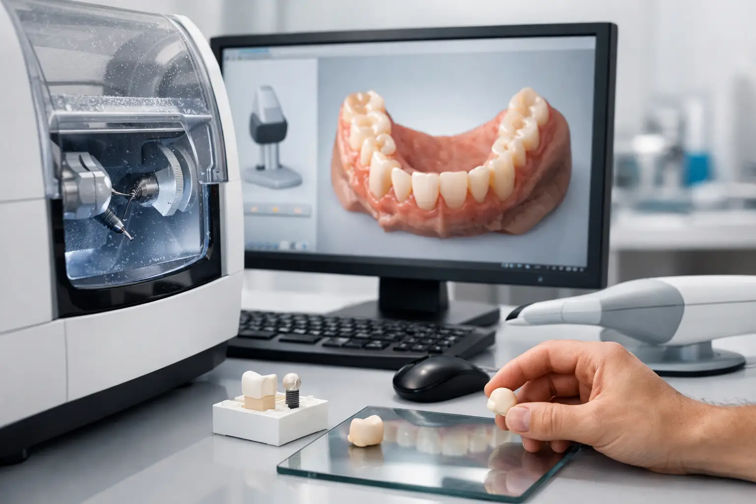 CAD/CAM dental: o que é e por que muda tudo