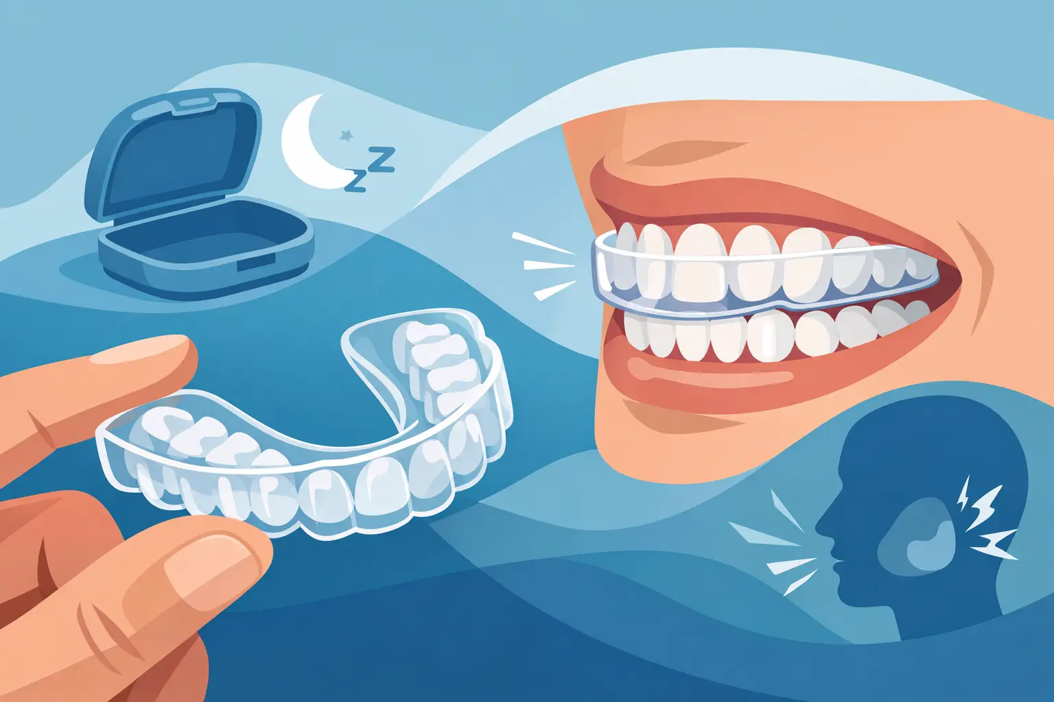 Placa para apertamento dental funciona?