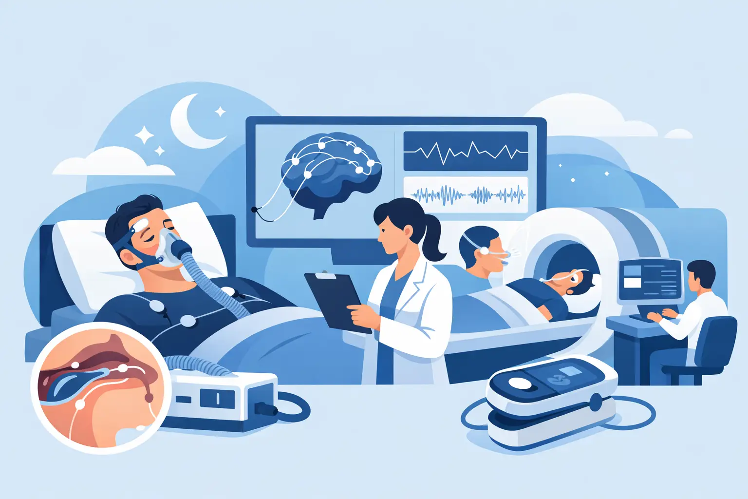 Melhores exames para diagnosticar apneia