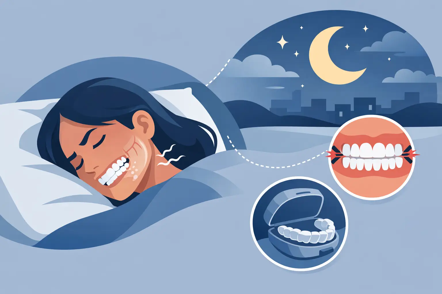 Guia completo sobre bruxismo noturno