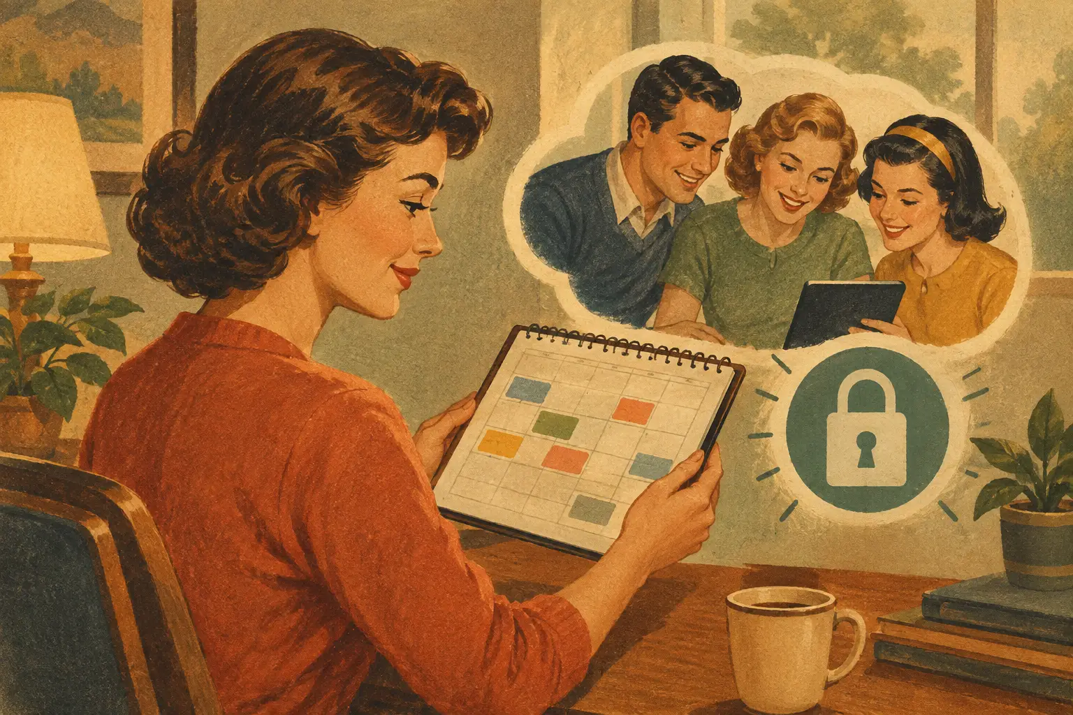 Scheduling Privacy: Share Plans, Keep Control