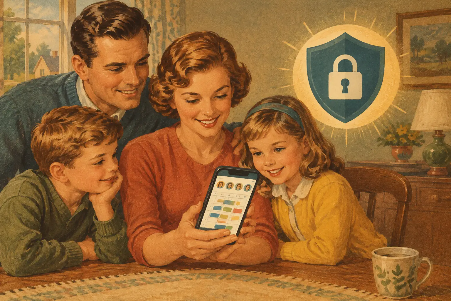 How Secure Are Scheduling Apps for Families?