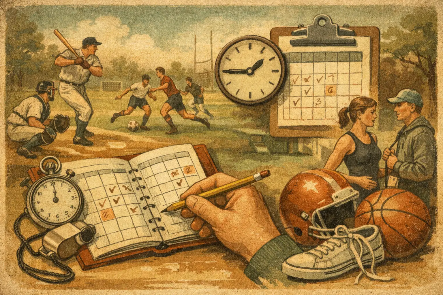 Sports Practice Scheduler for Busy Teams