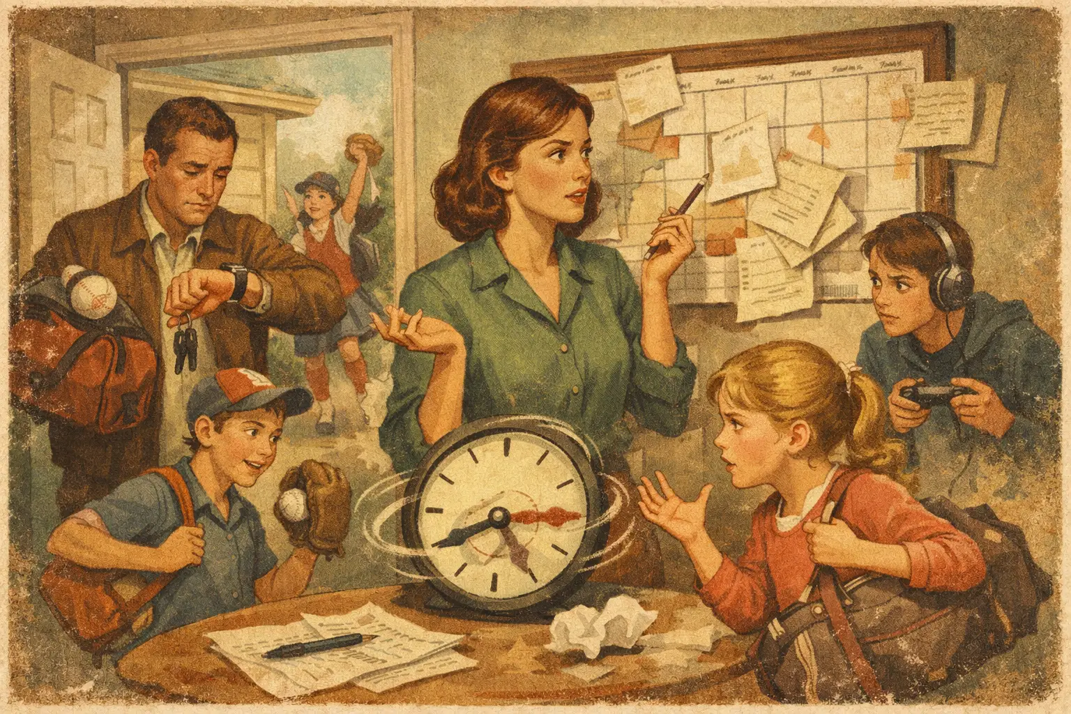 How to Solve Family Schedule Conflicts Fast
