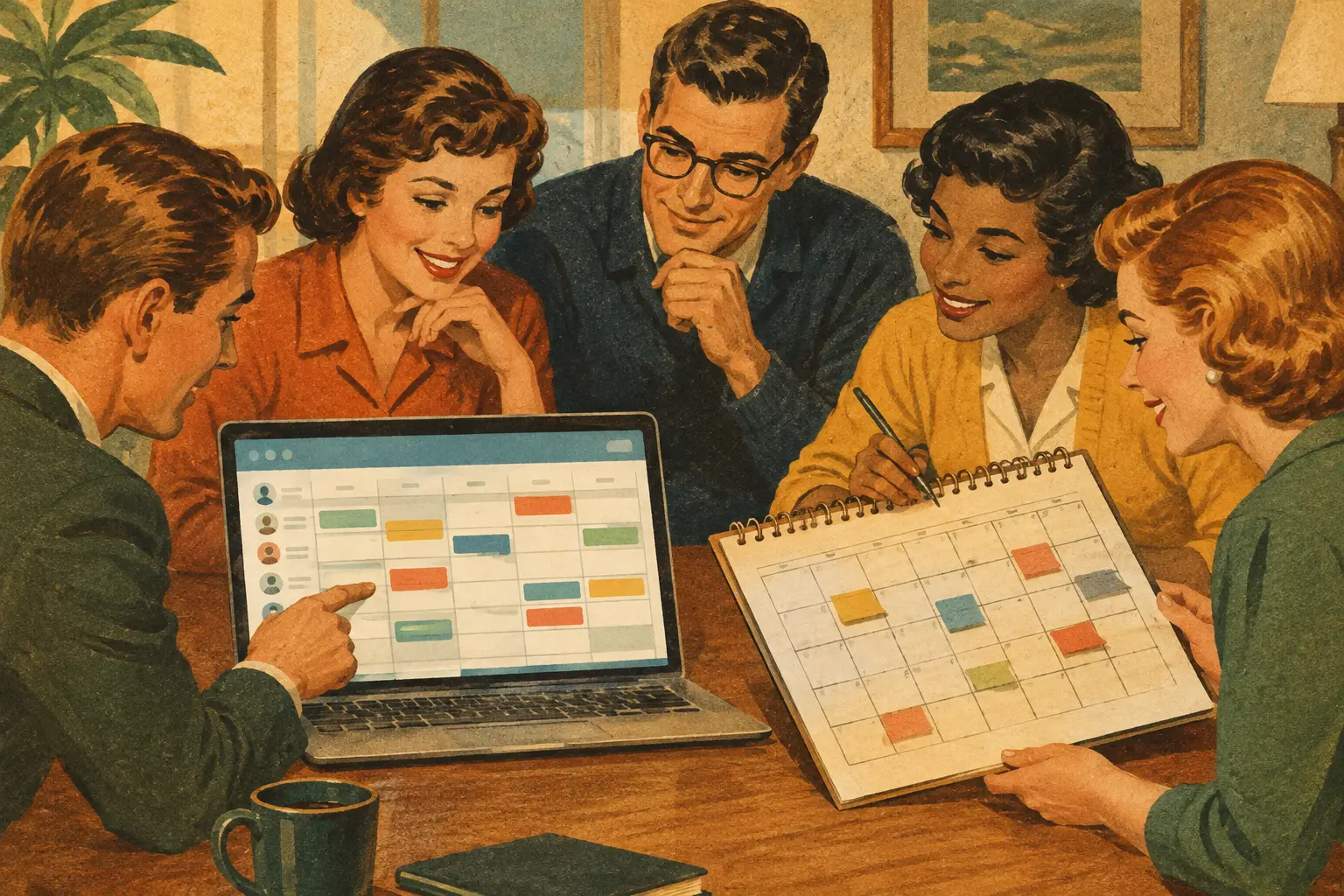 Shared Planner vs Paper Calendar for Busy Groups