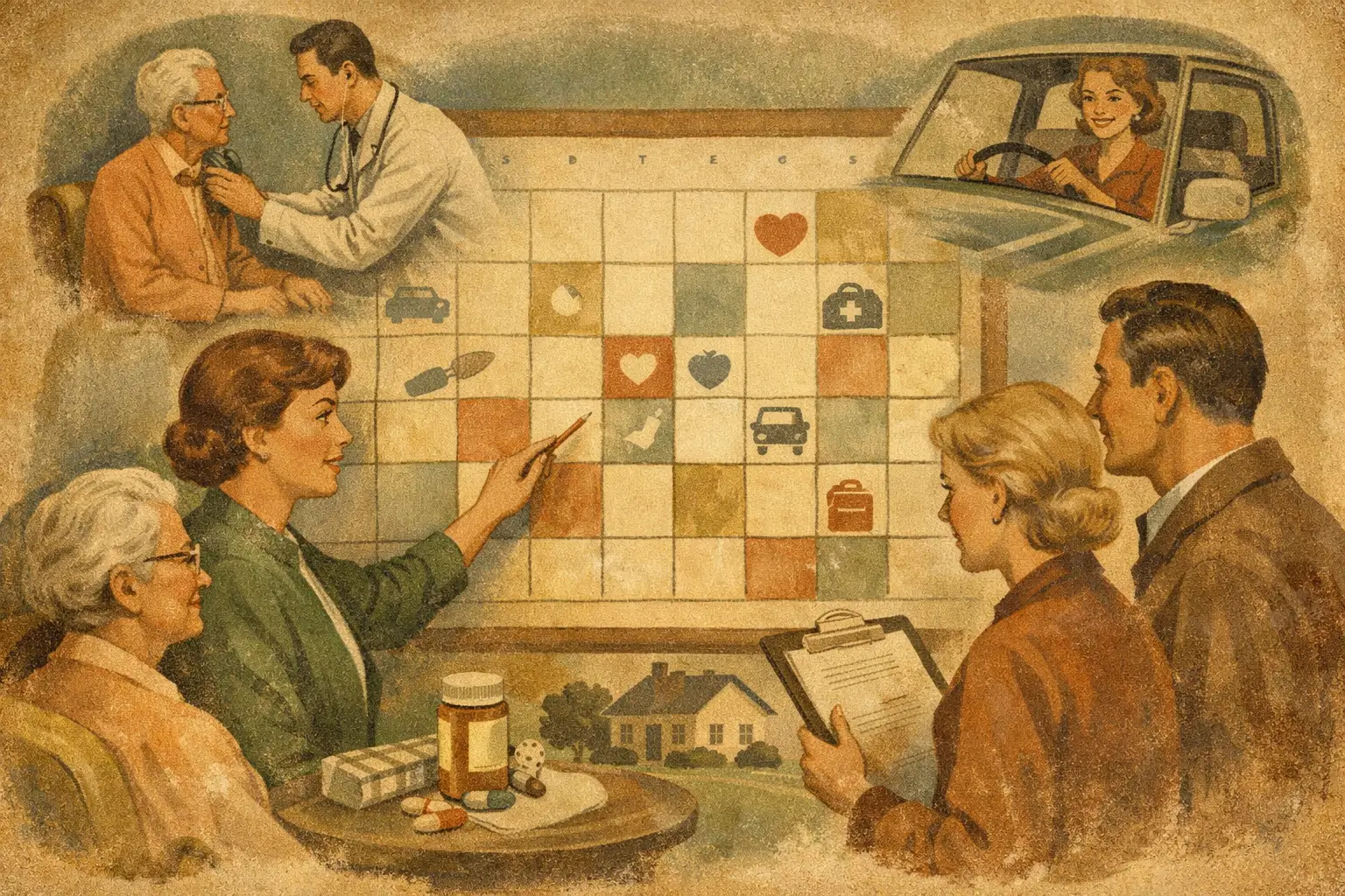 How a Shared Calendar for Caregivers Brings Order
