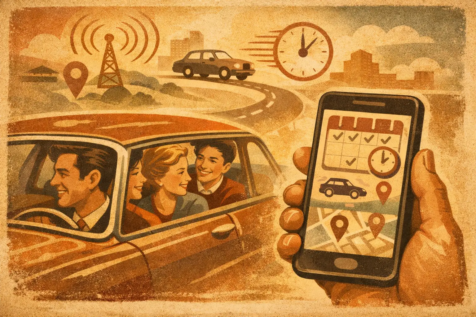 Download a Carpool Schedule App That Keeps Up