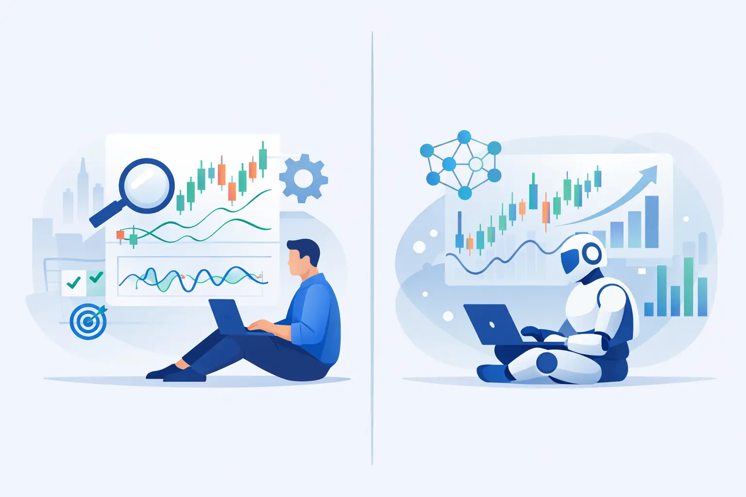 Trading Indicators vs Algorithms Explained
