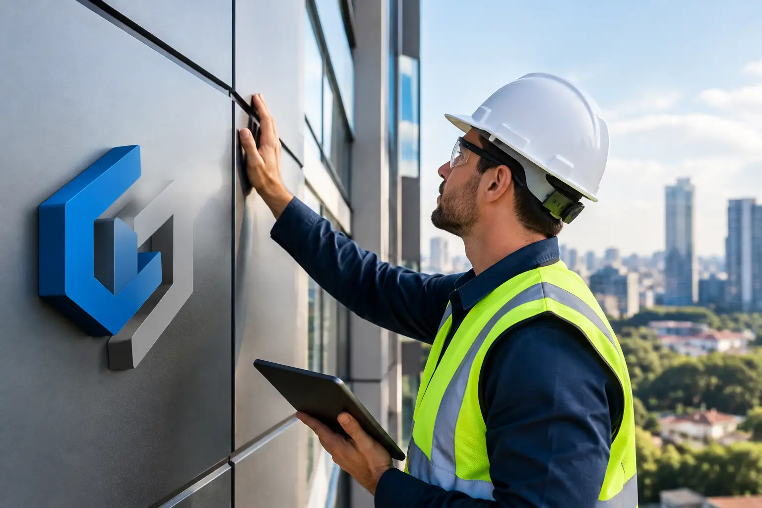 Análise de equipamento para fachadas na prática