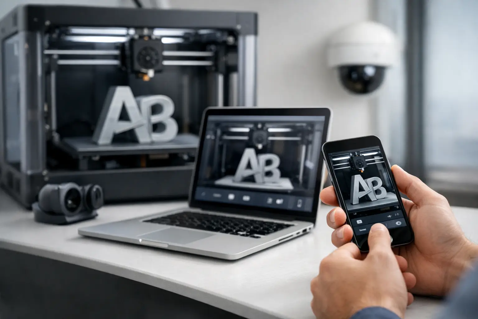 Como operar impressora 3D remotamente com segurança