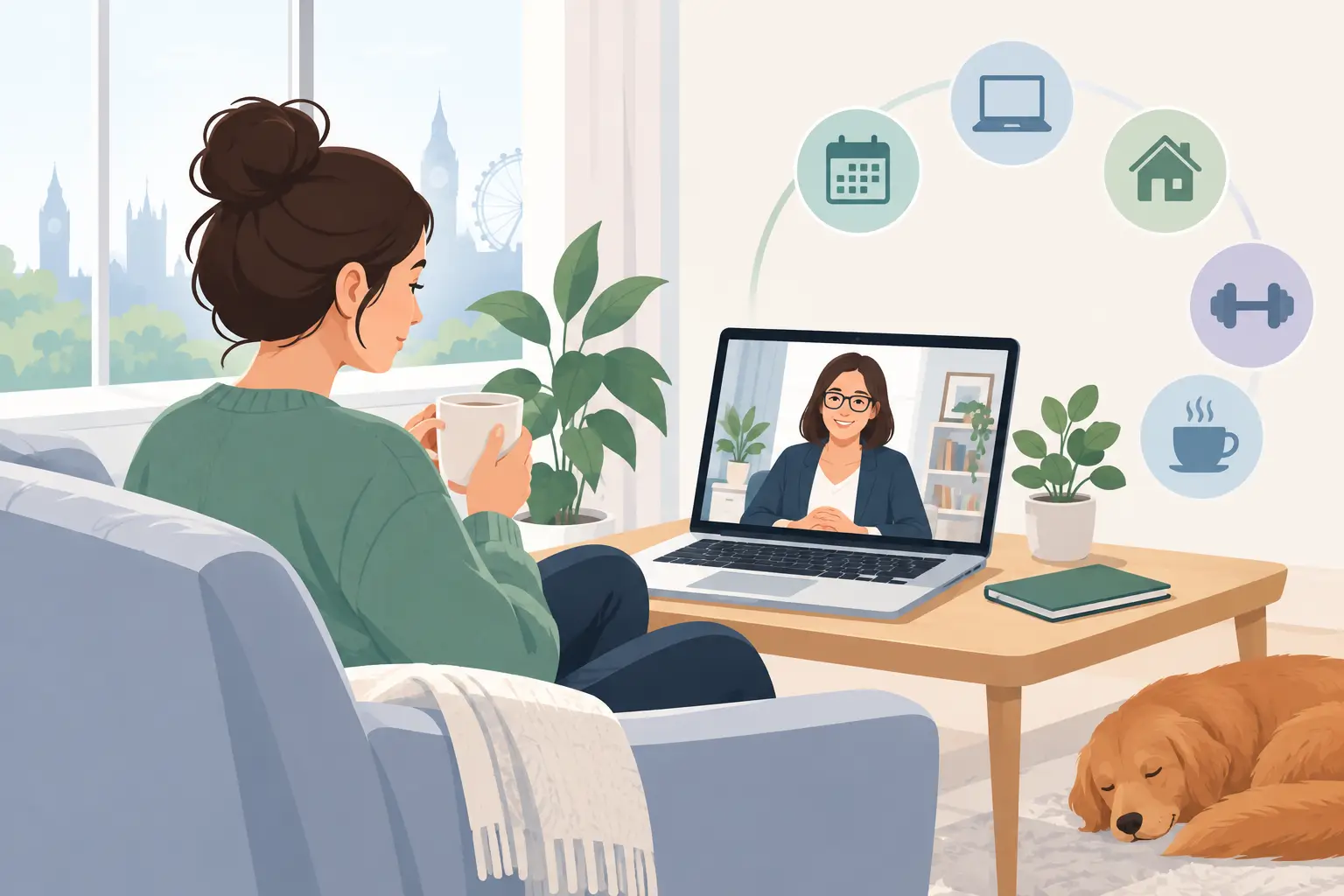 Online Therapy UK That Fits Around Real Life