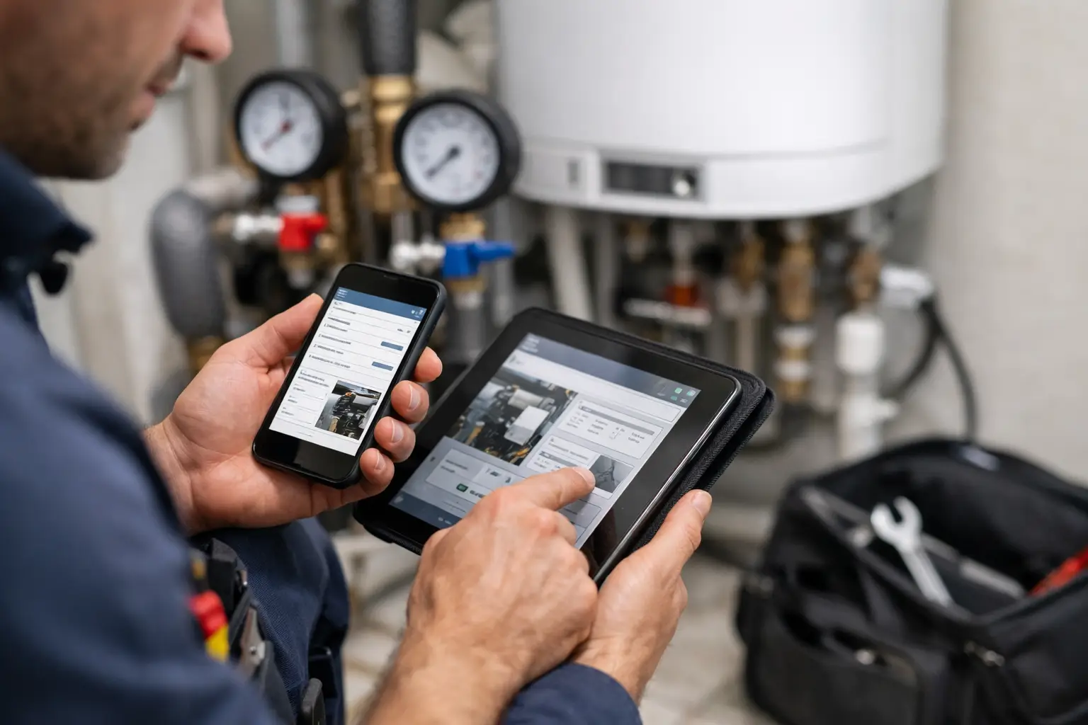 Leitfaden für mobile SHK-Dokumentation im Service