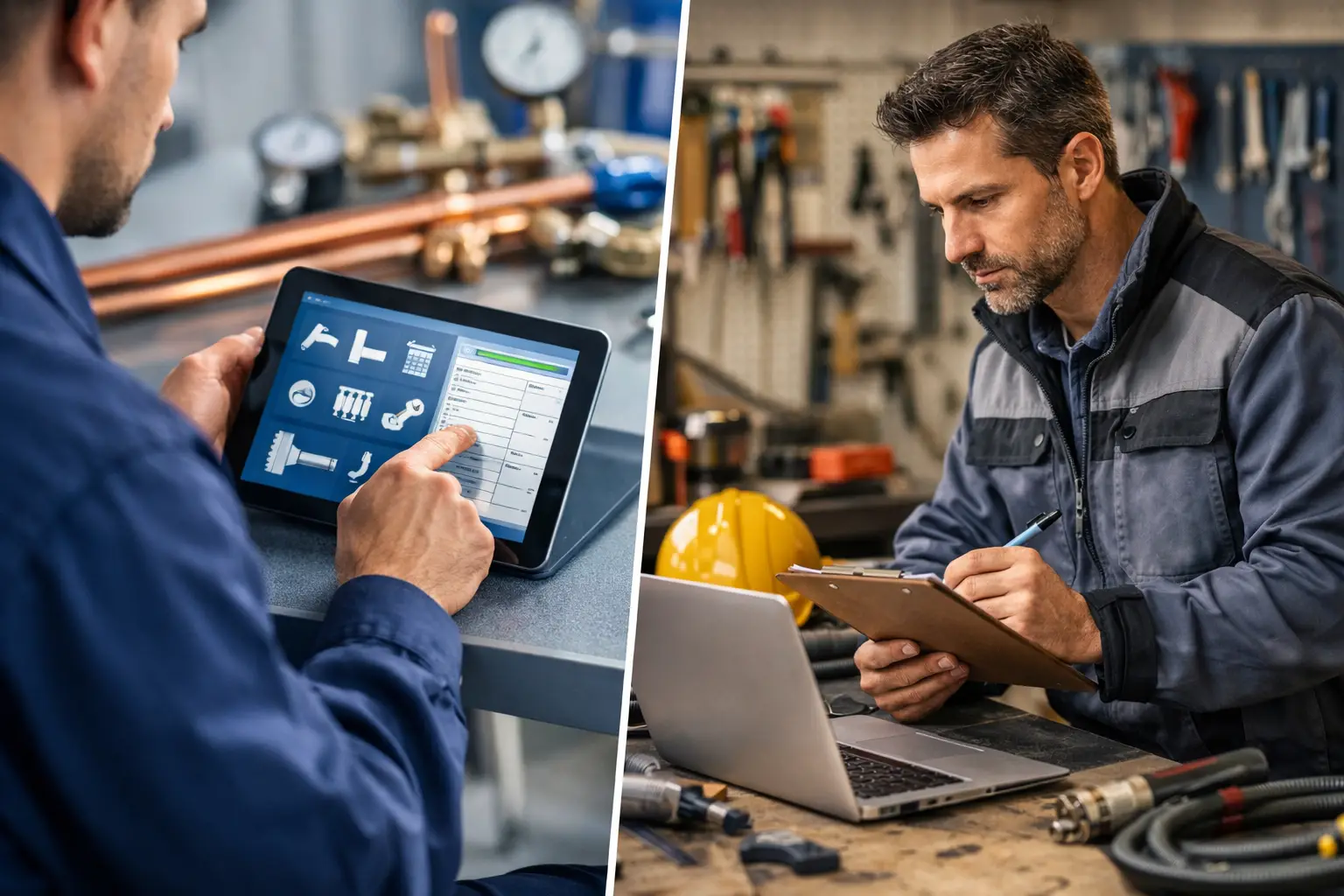 SHK-Servicesoftware versus Handwerker-ERP