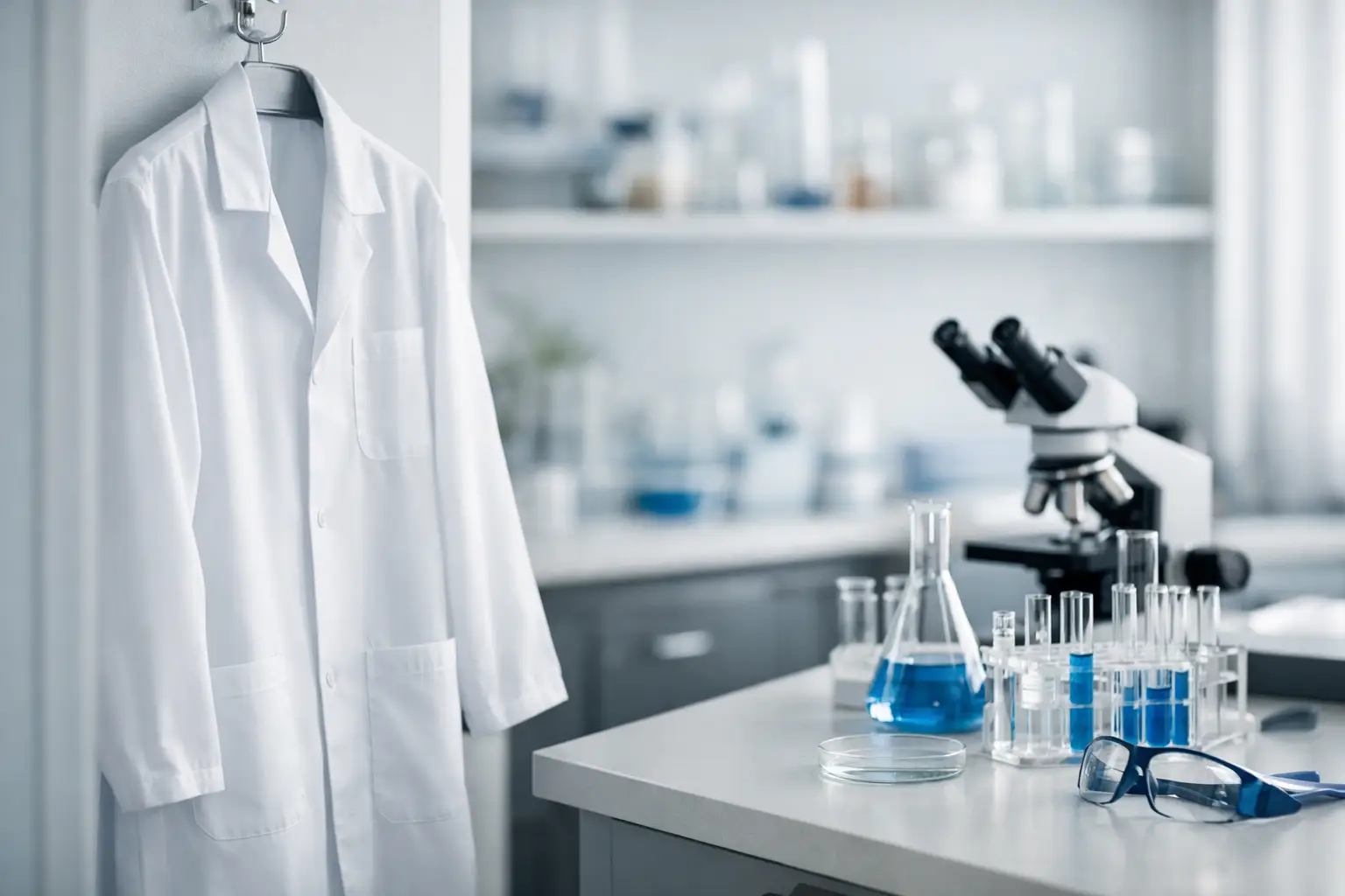 Jak wybrać fartuch do laboratorium
