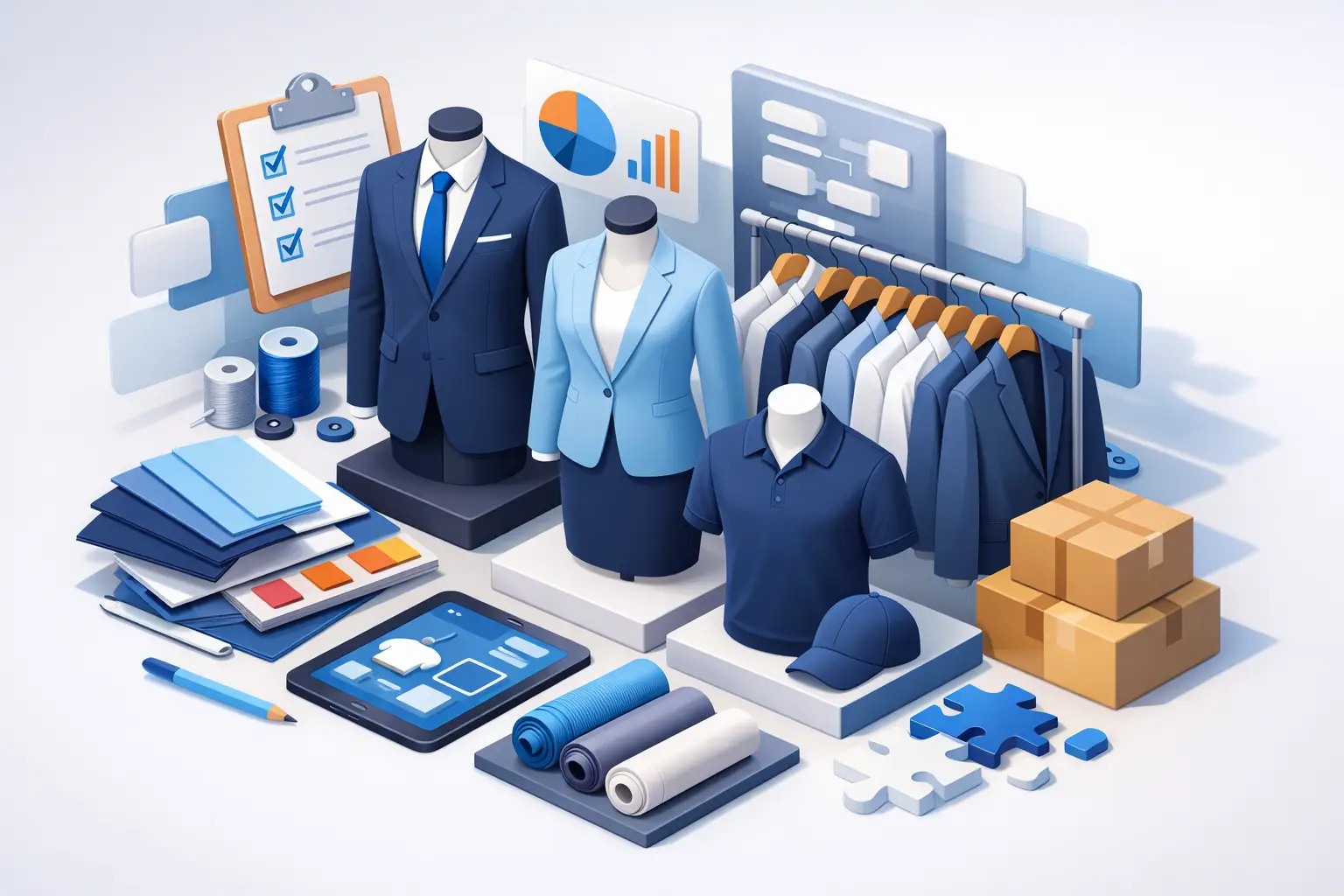 Corporate Wear Kollektion aufbauen mit System