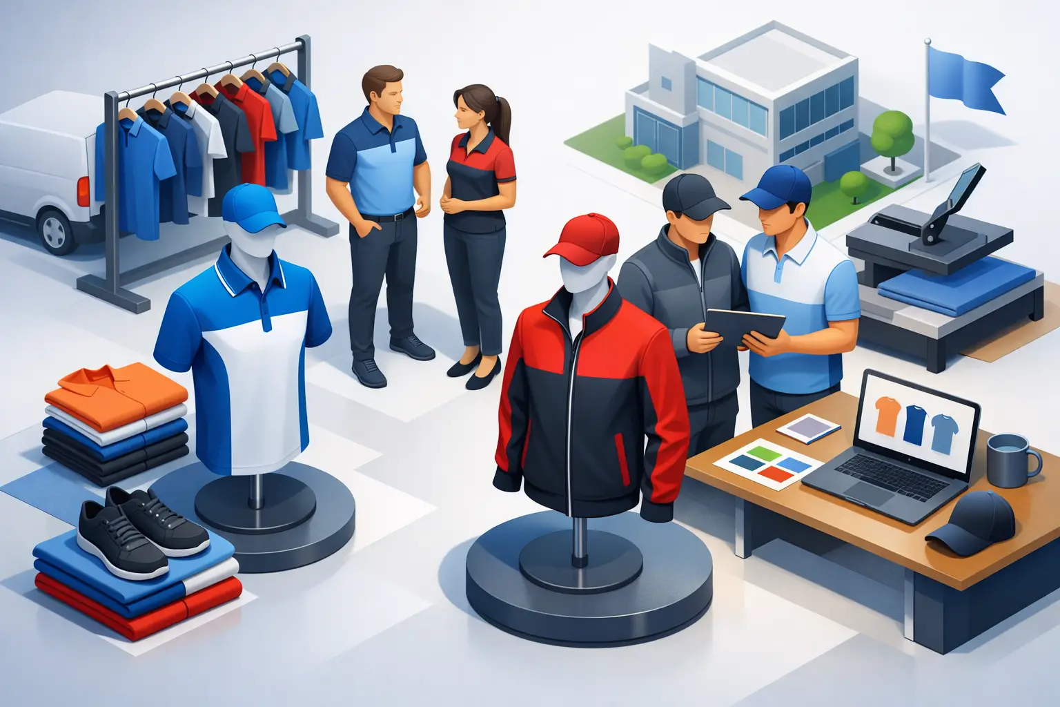 Leitfaden für Corporate Teamwear im Betrieb