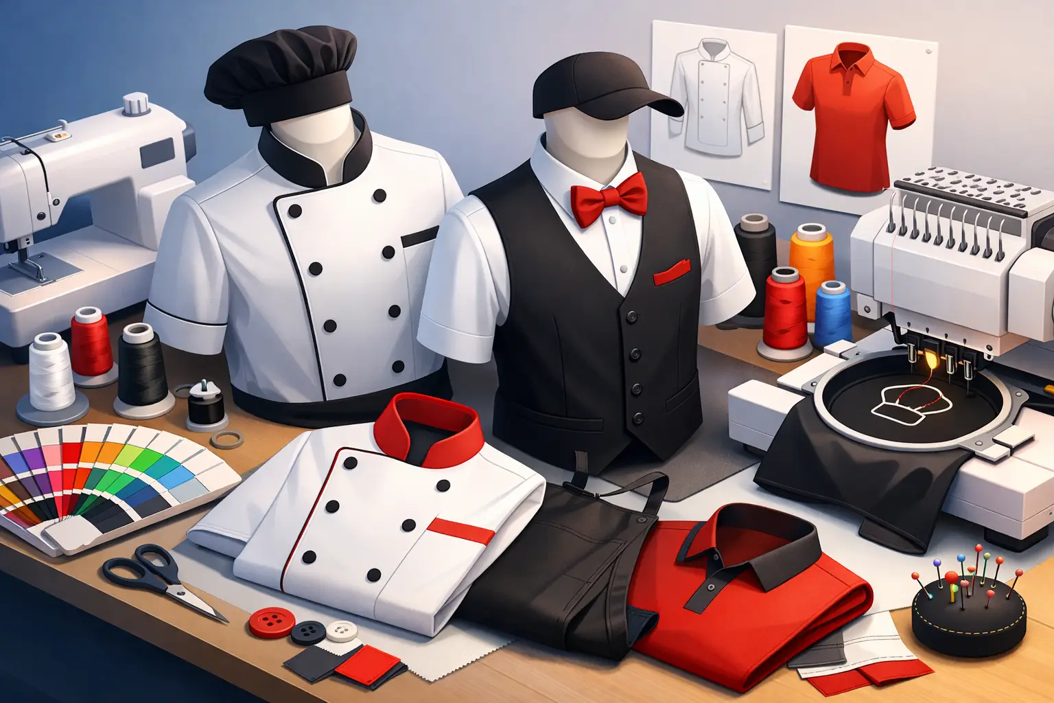 Gastronomie Arbeitskleidung personalisieren