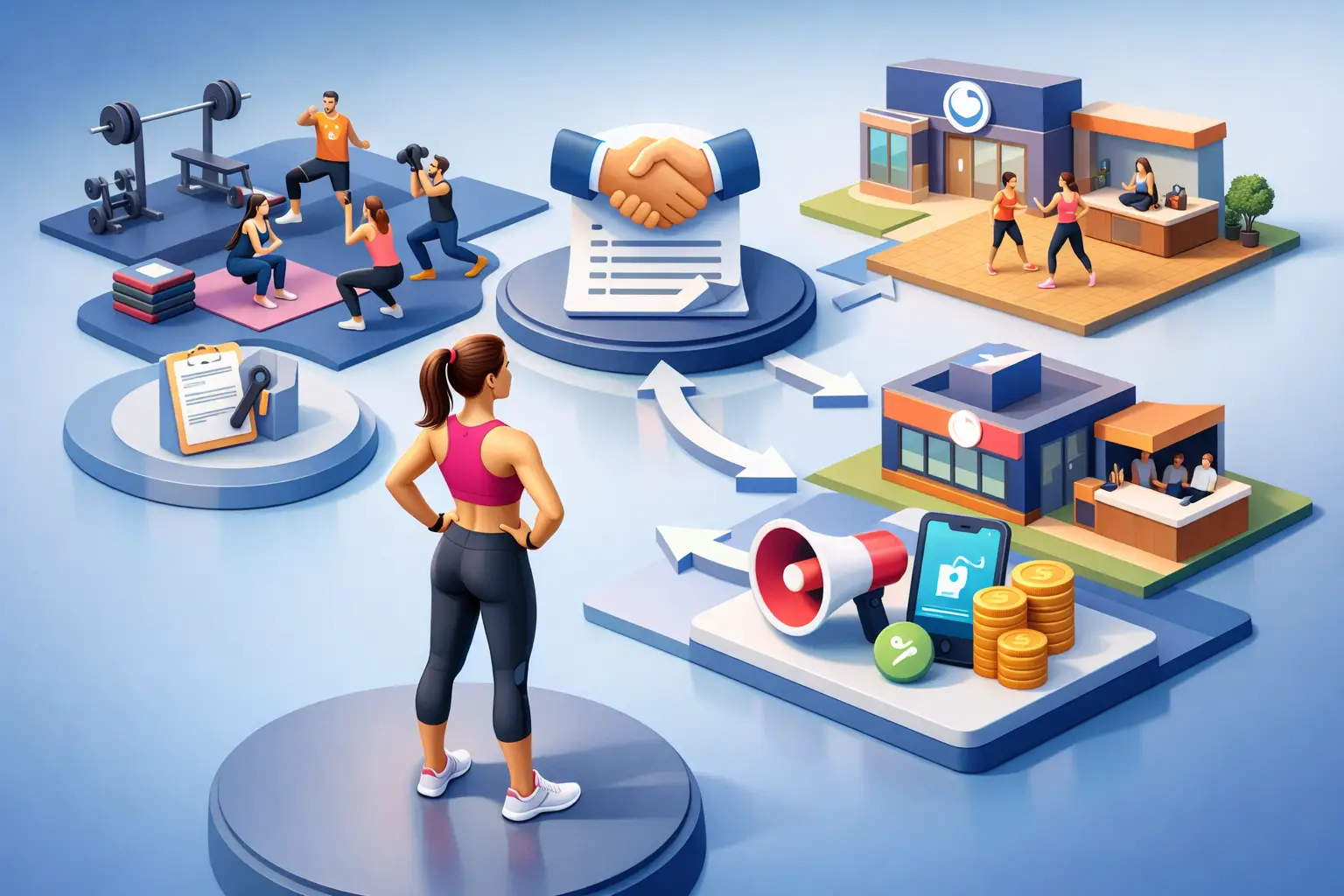 Comment lancer un concept d’entraînement sous licence