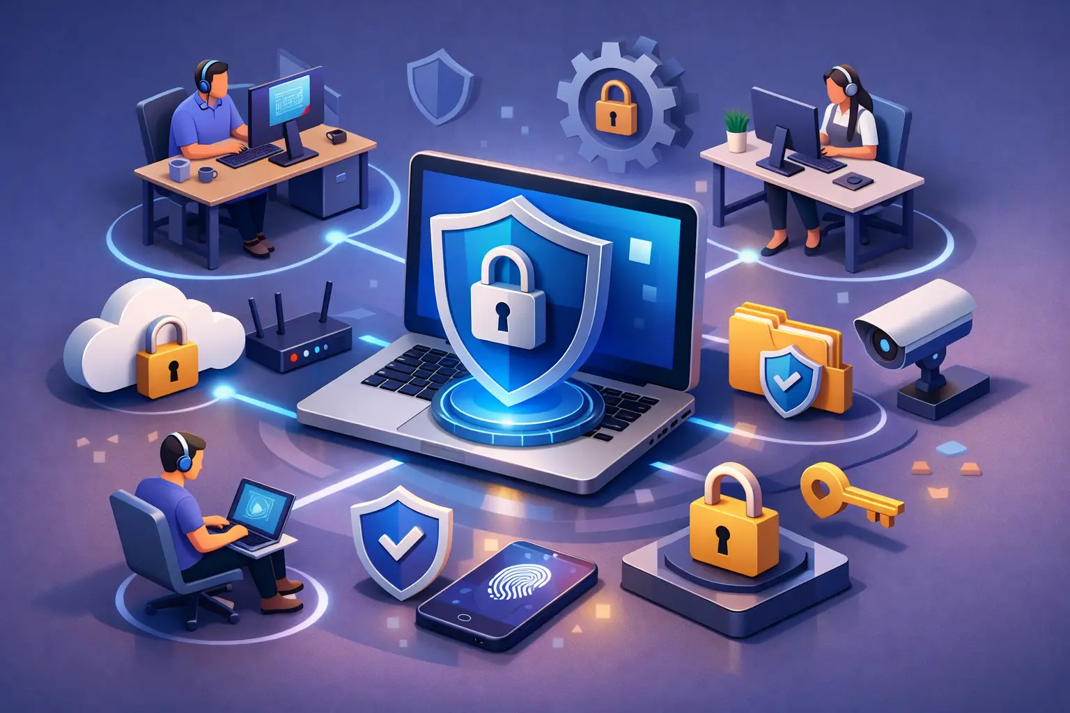 How to Secure Remote Workstations for Small Teams